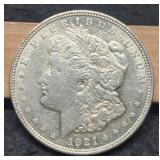 1921 Morgan Dollar