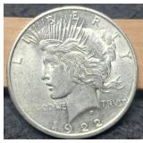 1922-S Peace Dollar