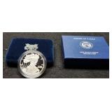 2011-W Proof Silver Eagle w/ Case & COA