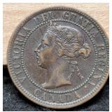 1893 Canada Large Bronze Cent