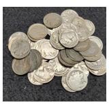 (42) No Date Buffalo Nickels