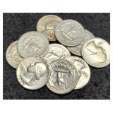 (10) Silver W. Quarters