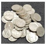 (40) Full Date Buffalo Nickels