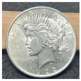 1922 Peace Dollar
