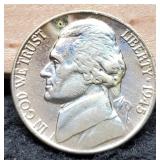1945-P Silver War Nickel BU