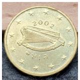 2002 Ireland 10 Euro Cents