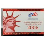 2006 10 Coin Silver Proof Set