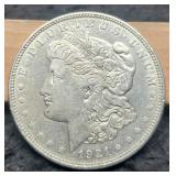 1921-D Morgan Dollar