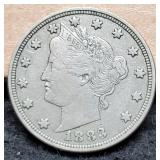 1883 No Cents V Nickel