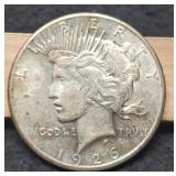 1926 Peace Dollar