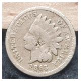 1863 Indian Head Cent