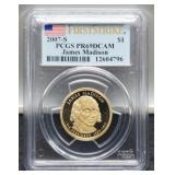 2007-S Slab Proof James Madison