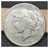 1922-S Peace Dollar