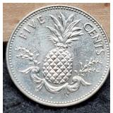 2005 Bahamas Five Cent