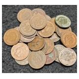 (30) Indian Head Cents Back To 1892