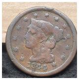1844 Large Cent