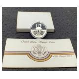 1984-S Proof Silver Dollar "Olympiad 23" w/