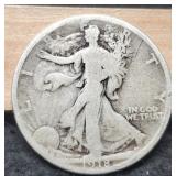 1918 W. Liberty Half Dollar