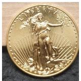 2010 $50 Gold 1 Troy Oz. Eagle BU