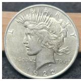 1922 Peace Dollar