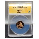 2009-S Slab Proof L. Cent Formative Years