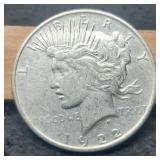 1922-D Peace Dollar