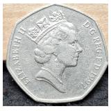 1997 Great Britain 50 Pence