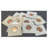 (12) BU To Unc. L. Cents 1941-1986-D