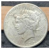 1922-S Peace Dollar