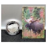 1 Troy Oz. Silver N. Amer. Big Game