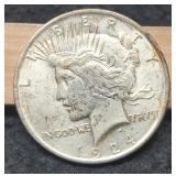 1924 Peace Dollar