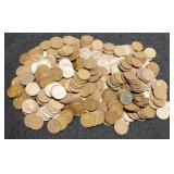 (4) Hundred Wheat Cents