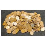 (4) Hundred Wheat Cents Pre 1941