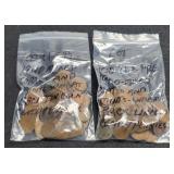 (2) Hundred Wheat Cents Pre 1940