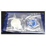 1971-S Silver Ike Unc. Dollar