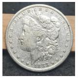 1883 Morgan Dollar XF