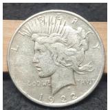 1922 Peace Dollar