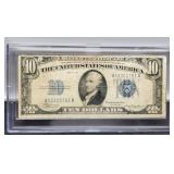 1934 $10 Silver Certificate Note