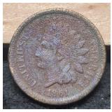 1861 Indian Head Cent