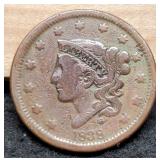 1838 Large Cent