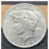 1923-D Peace Dollar