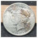 1922-S Peace Dollar