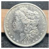 1881-O Morgan Dollar AU