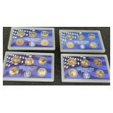 (4) 5 Coin State Quarter Proof Sets