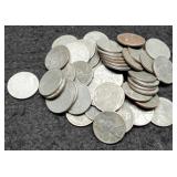 (50) 1943 Steel War Cents
