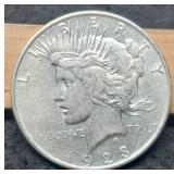 1923-D Peace Dollar