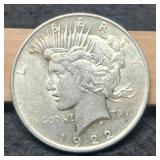 1922 Peace Dollar