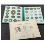 Album Of 35 Japan Coins 1870-1953 w/