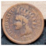1875 Indian Head Cent
