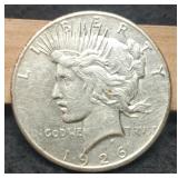 1926 Peace Dollar